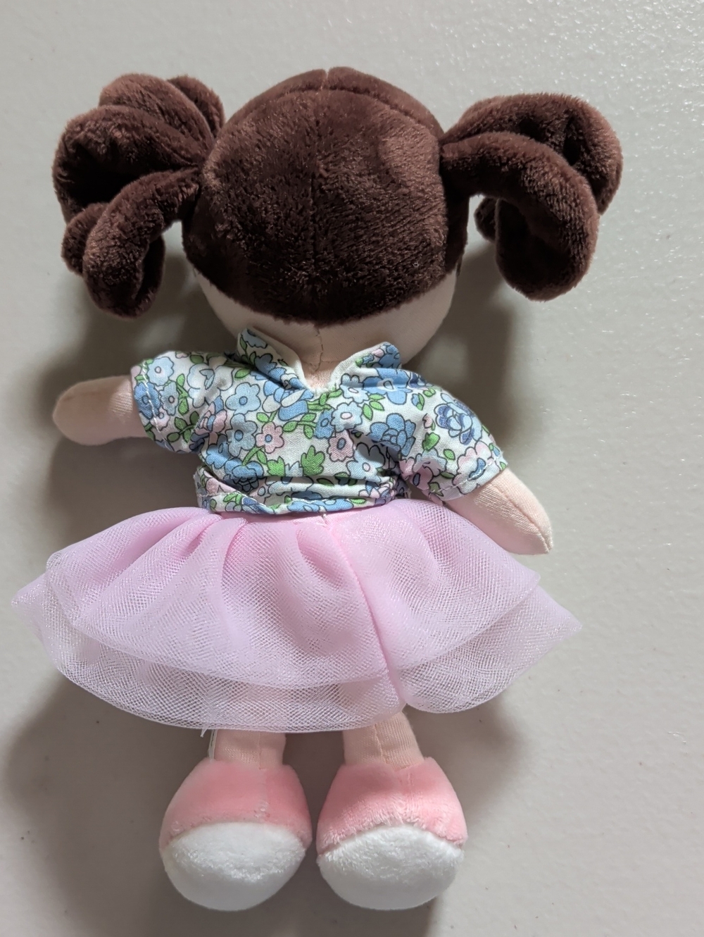 Jollijou Paris Ballerina-inspired Pink Tutu Doll Plush for Kids 7.5" X 4" - Picture 3 of 7